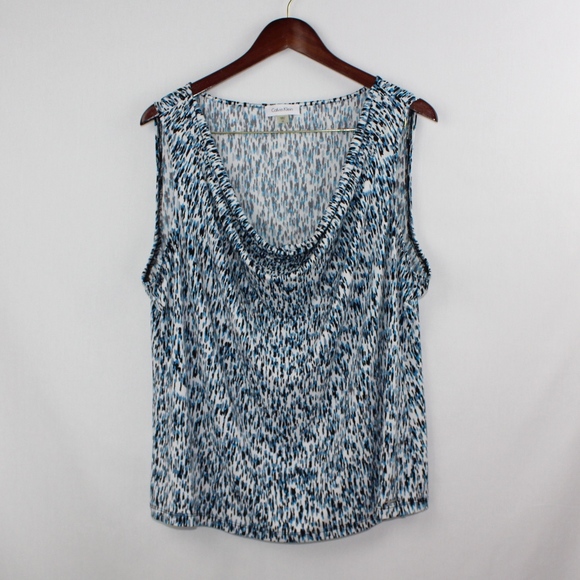 Calvin Klein Tops - Calvin Klein Graphic Dress Tank sz: 2X